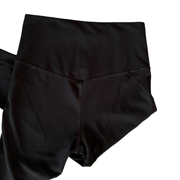 Girlfriend Collective Black Compressive High Rise Leggings 7/8 Length Sz Small - Picture 4 of 5